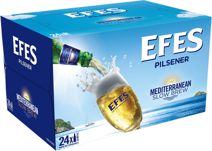 エフェス ピルスナー 瓶 330ml ケース 24本入 Efes Pilsener Beer 33cl (Case of 24)