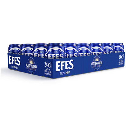 EFES BIRA Kasa Sise エフェス ピルスナー (瓶) 330ml 24入 (税込）